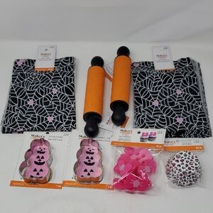 Halloween Bakeware Set - Orange and Black